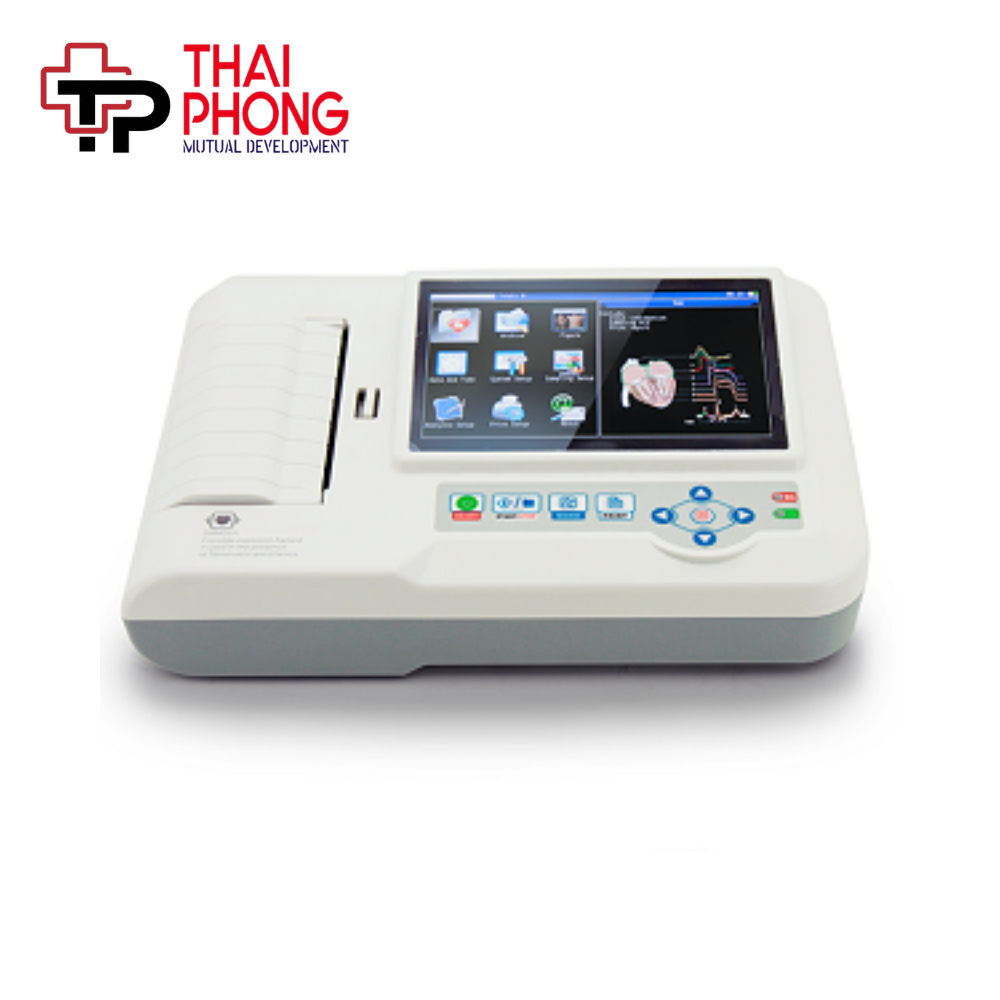 Máy điên tim 6 cần CONTEC ECG 600G